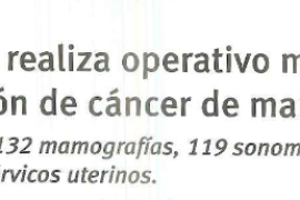 Operativo en Hospital Nuestra Sra. de Regla