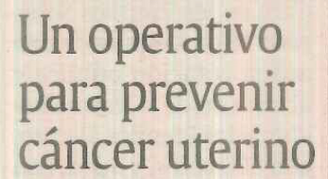 Operativo en el Dispensario Médico El Ave María